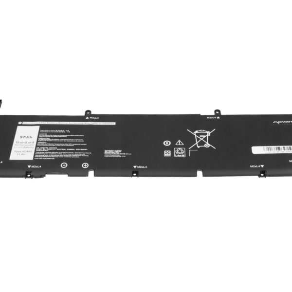 Bateria Movano de Alta Qualidade para Portátil Dell Precision 16 5680, 17 5750 e XPS 17 9710 Series