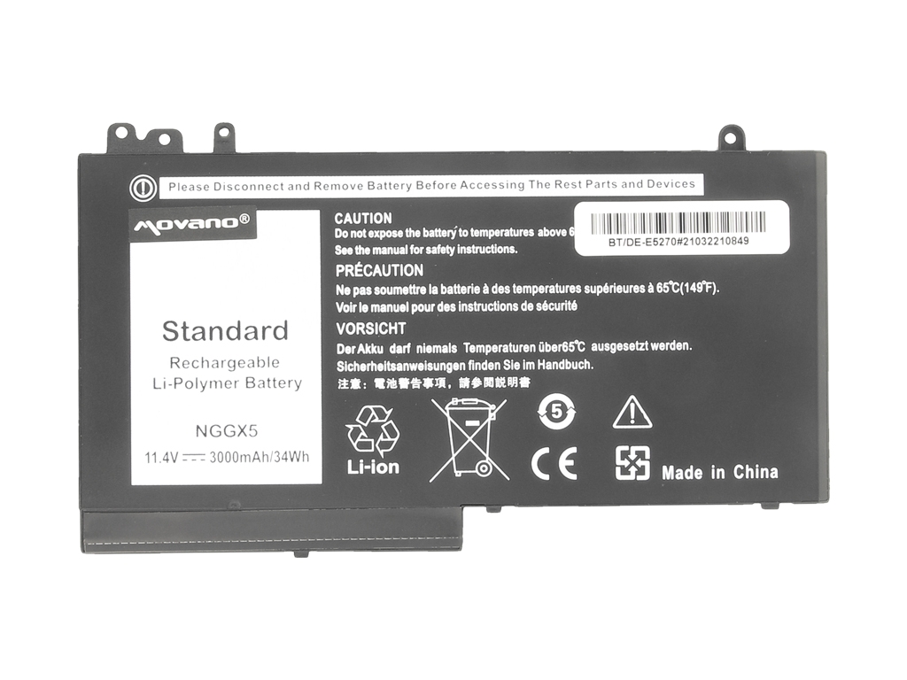 Bateria Movano para Dell Latitude E5270, 5470, 5570 - Image 4