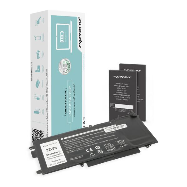 Bateria Movano para Dell Latitude E5289 - K5XWW