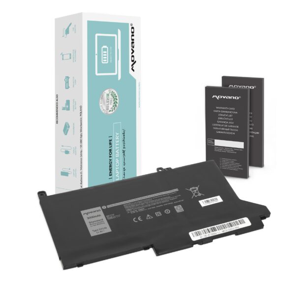 Bateria Movano para Dell Latitude 7390, 7490 - 11.4V (3000mAh)