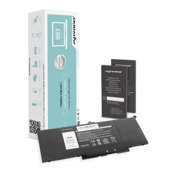 Bateria Movano para Dell Latitude 7390, 7490 - 5800 mAh