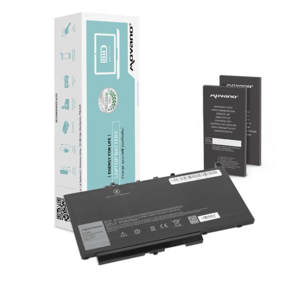 Bateria Movano para Dell Latitude E7270, E7470 - 11.4V