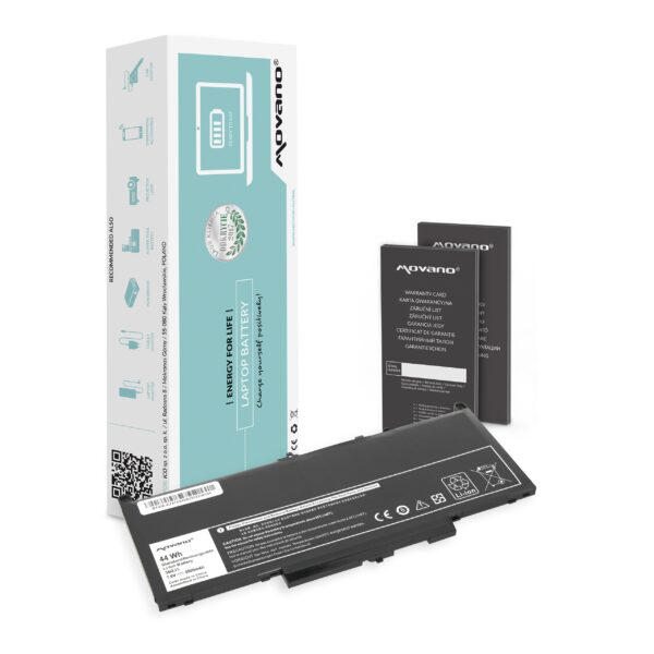 Bateria Movano para Dell Latitude E7270, E7470 - 5800mAh