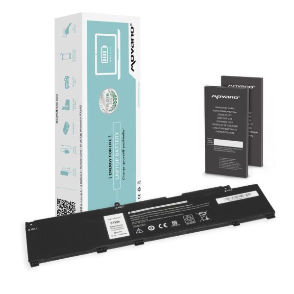 Bateria Movano para Dell G3 15 3500, G5 15 5500, MV07R - segunda versão