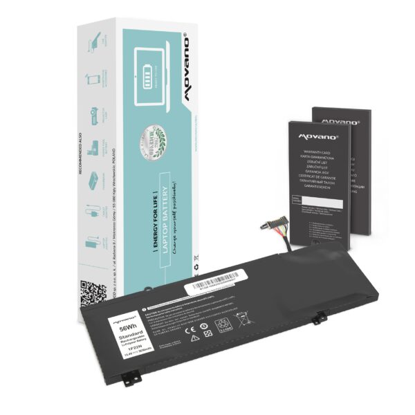 Bateria Movano 15.4V 46Wh para Portátil Dell Alienware M15 M17, G5 15 5590, G7 15 7590, G7 17 7790