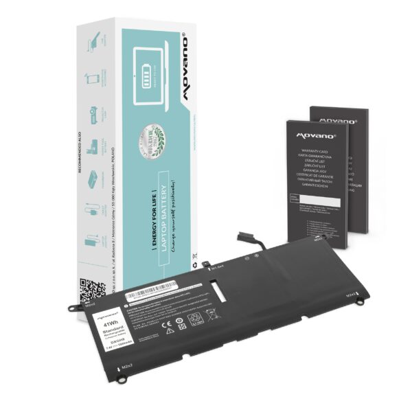 Bateria Movano para Dell XPS 13 (9370), 13 (9380), Latitude 13 (3301) - DXGH8