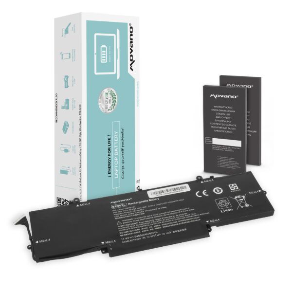 Bateria Movano BE06XL para Portátil HP EliteBook Folio 1040 G4 - 11.4V 62Wh