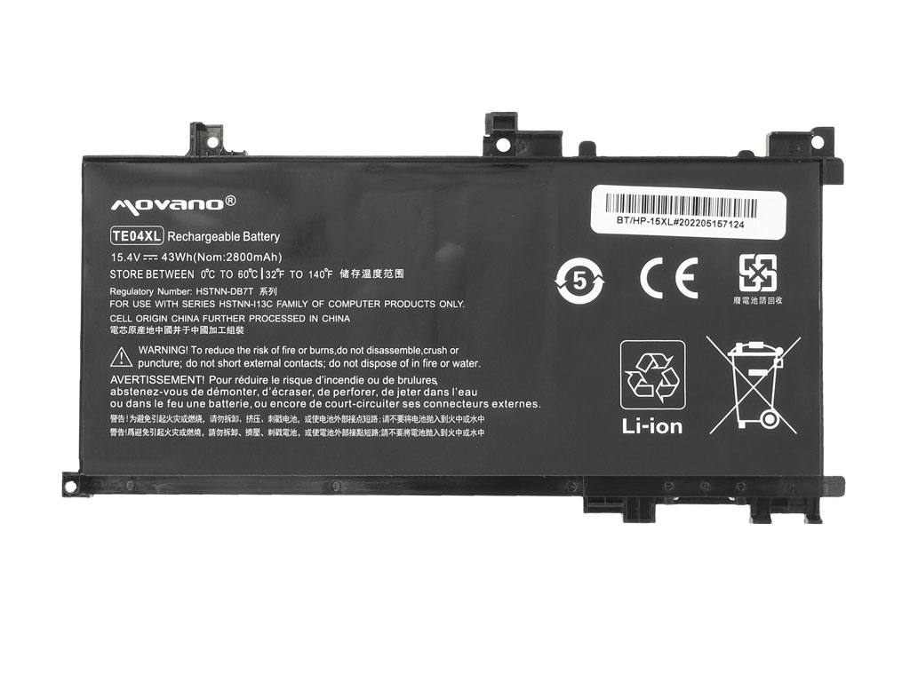 Bateria Movano de 15.4V para Portátil HP Omen 15 e Pavilion 15 Series - Image 4