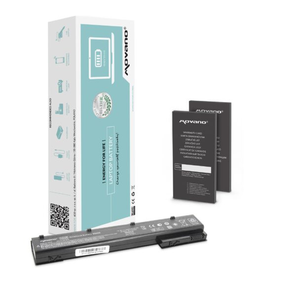 Bateria Movano 14.8V (14.4V) 4400mAh para Portáteis HP EliteBook 8560w, 8760w Series
