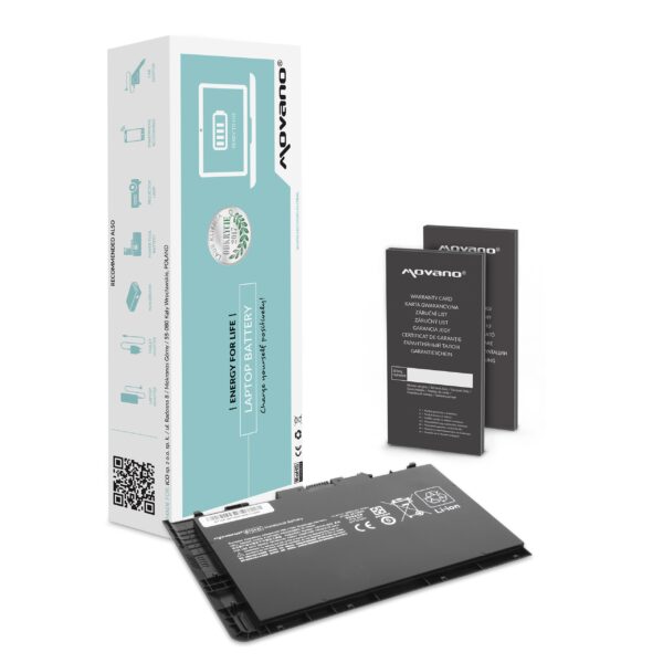 Bateria Movano para Portátil HP EliteBook Folio 9470m, 9480m - 14.8V 3500mAh