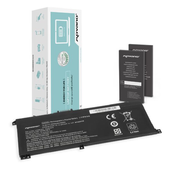 Bateria Movano para HP Envy X360 15-dr, 15-ds, 15-fh