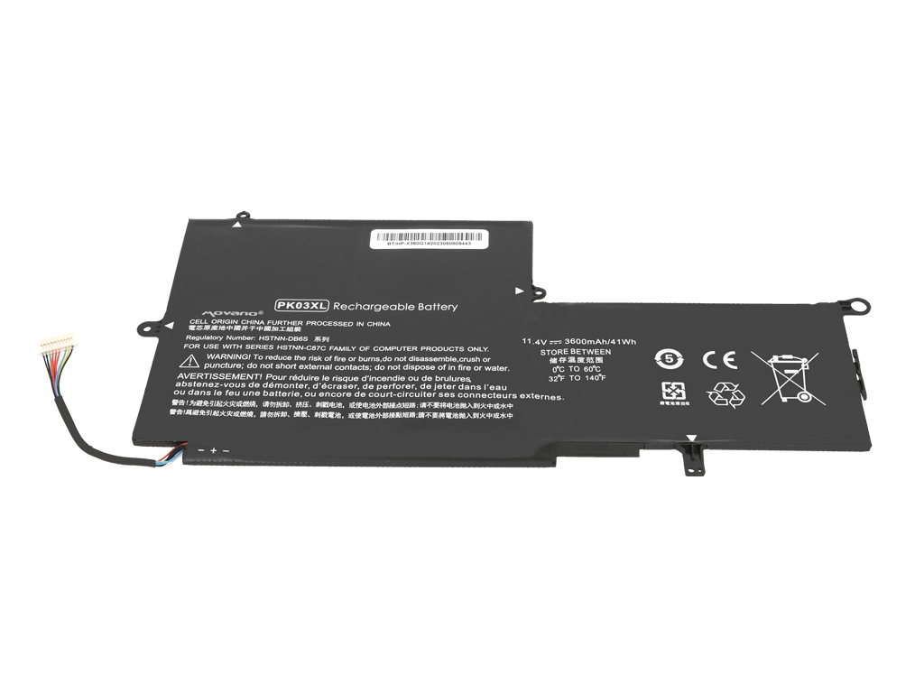 Bateria Movano para HP Envy x360 13, Spectre Pro x360 G1 - Image 2