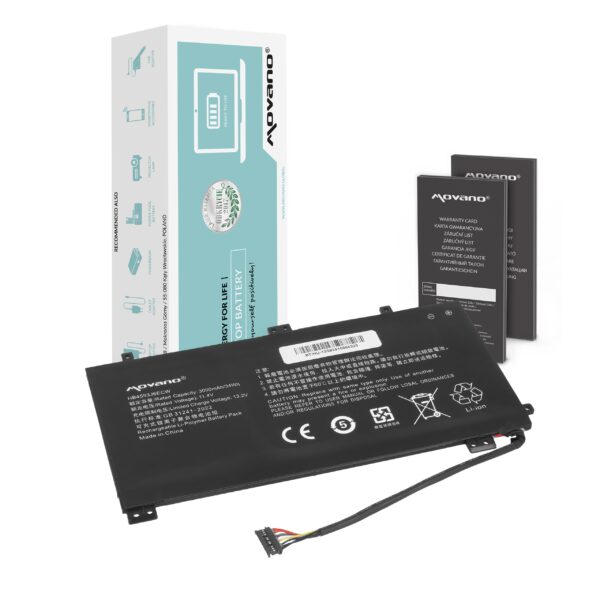 Bateria Movano 11.4V 3000mAh (34Wh) para Portátil Huawei Matebook 13 Series - Substituição HB4593J6ECW