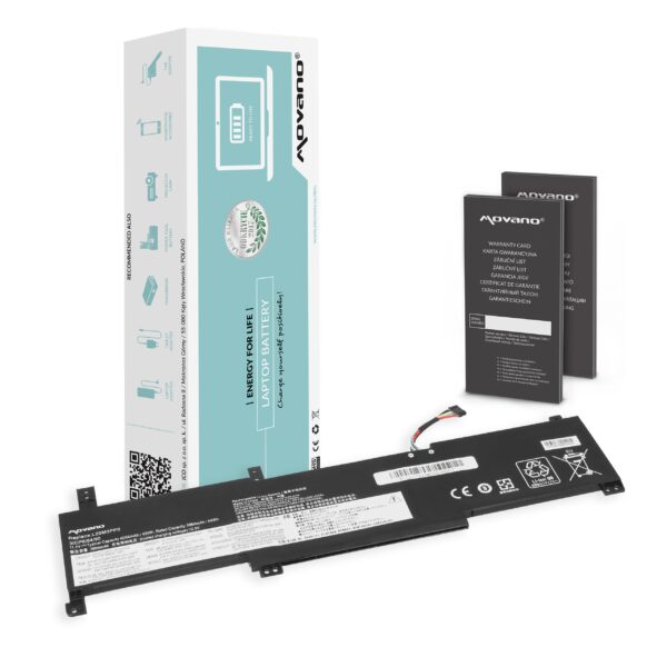 Bateria Movano 11.1V (45Wh) para Portátil Lenovo IdeaPad 3 14ALC6, 15ALC6, 17ALC6 e V14/V15/V17 Series