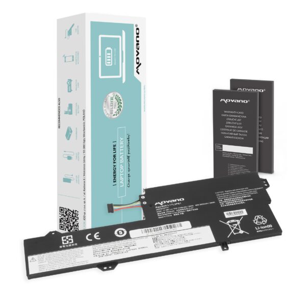 Bateria Movano para Portátil Lenovo IdeaPad 320S-13IKB, Yoga 330-11IGM, 720-12IKB Series - 11.58V 36Wh