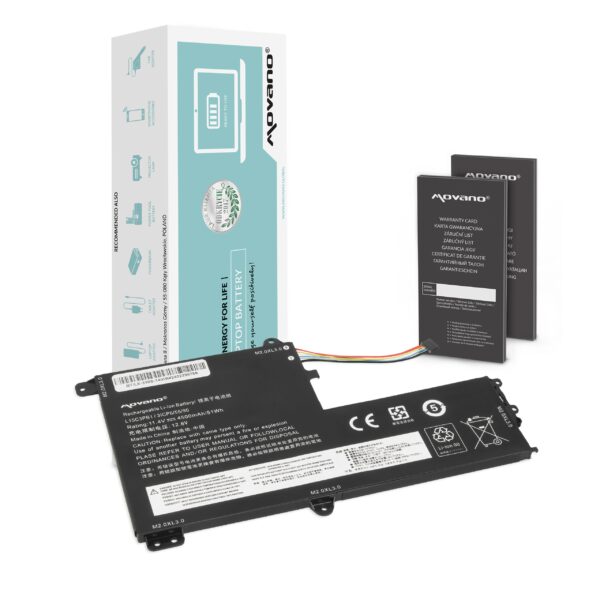 Bateria Movano para Lenovo IdeaPad 330S-14IKB, 330S-15ARR, Yoga 520 - L15C3PB1