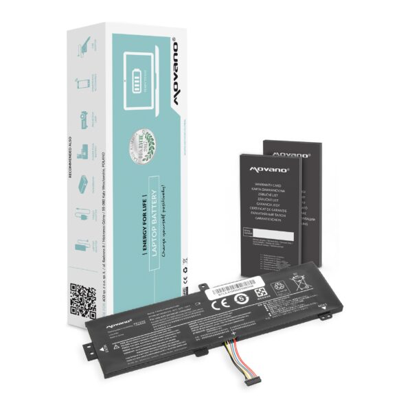 Bateria Movano para Portátil Lenovo IdeaPad 310-15ISK, 510-15ISK Series - L15S2TB0, L15L2PB4, 4100mAh