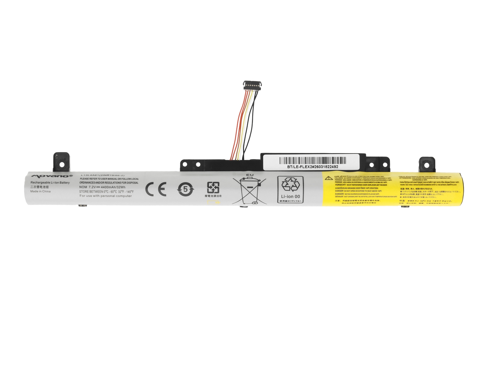 Bateria Movano de Alta Qualidade para Portátil Lenovo IdeaPad Flex 2 14, 2 15 Series - Image 3