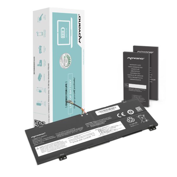 Bateria Movano 15.4V 3600mAh (55Wh) para Portátil Lenovo IdeaPad S540, C340, Flex 14 e Xiaoxin Air 14 2019 Series - Substituição de Alta Qualidade