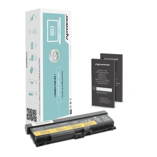 Bateria Movano para Lenovo E40, E50, SL410, SL510 - 6600 mAh