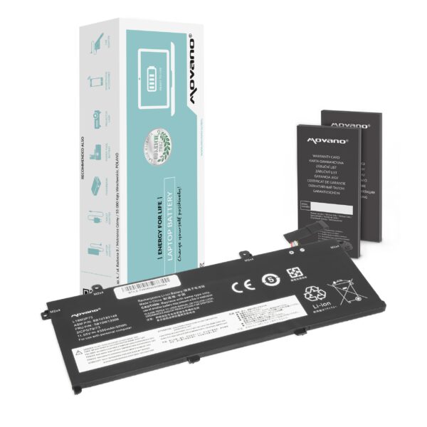 Bateria Movano para Portátil Lenovo ThinkPad T490, T495, P43s, P14s Series - L18M3P73 (11.55V, 50Wh)
