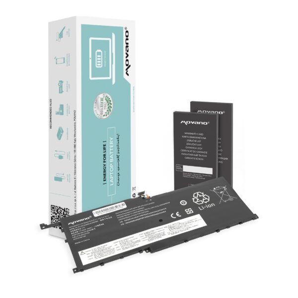 Bateria Movano para Lenovo ThinkPad X1 Yoga Carbon 1st Gen, 2nd Gen, 4th