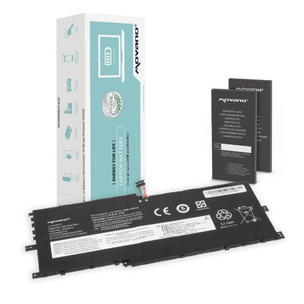 Bateria Movano para Lenovo ThinkPad X1 Yoga Gen 3, Yoga 2018