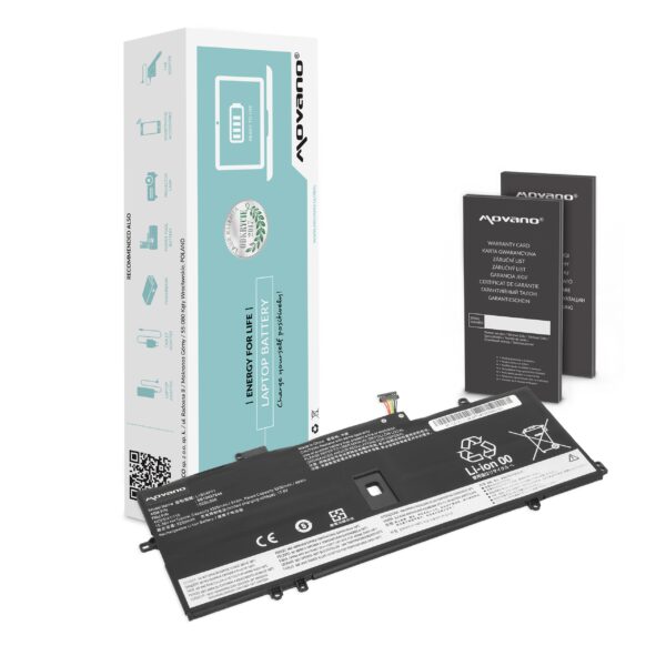 Bateria Movano de Substituição para Portátil Lenovo Thinkpad X1 Carbon G7 G8 e X1 Yoga G4 G5 - Alta Qualidade