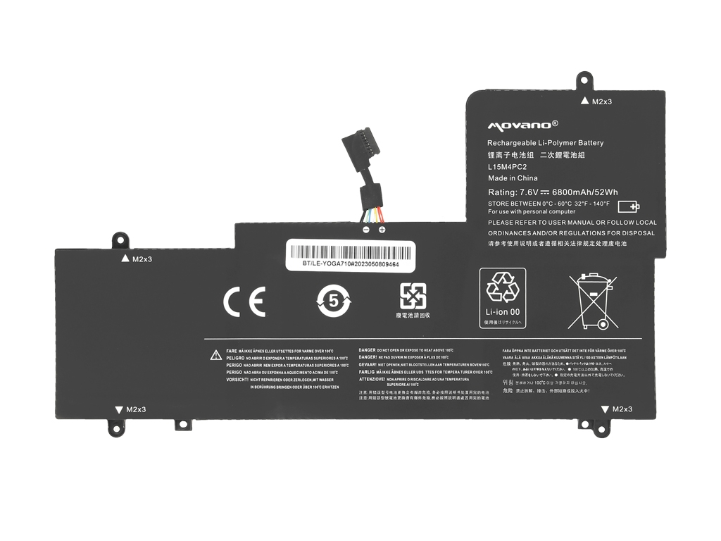 Bateria Movano para Lenovo Yoga 710-14IKB, 710-14ISK - Image 4