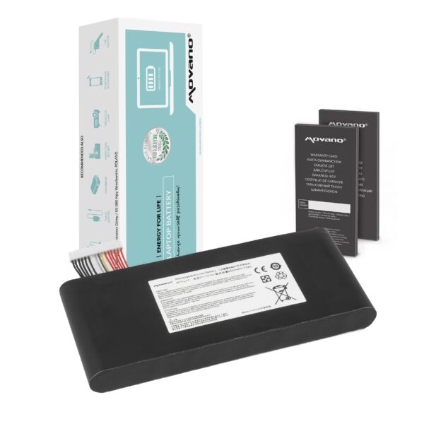 Bateria Movano para MSI Leopard GP65, GT72, GT76, WT72