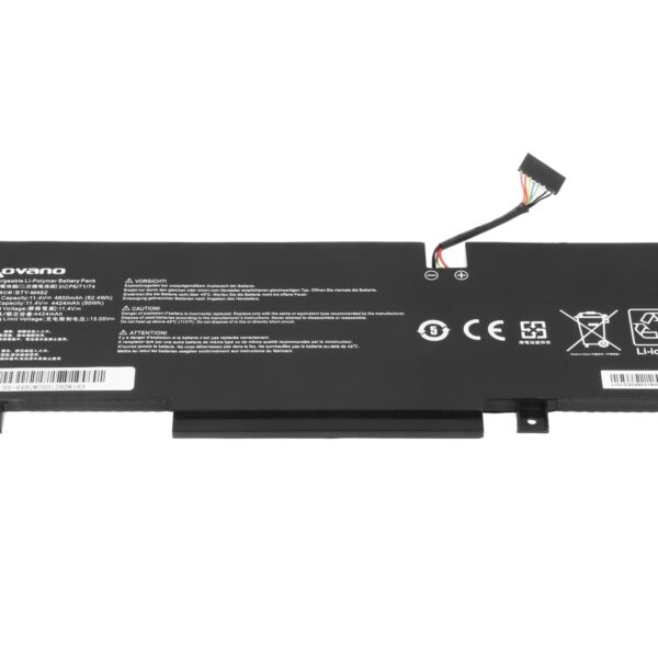 Bateria Movano de Alta Qualidade para Portáteis MSI Creator M16, Katana GF66, Pulse GL66 e Outras Séries Compatíveis