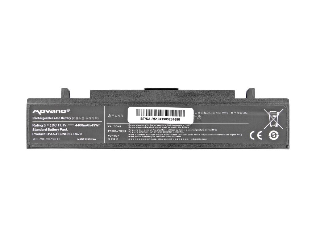 Bateria Movano para Samsung R460, R519 - 4400 mAh - Image 4