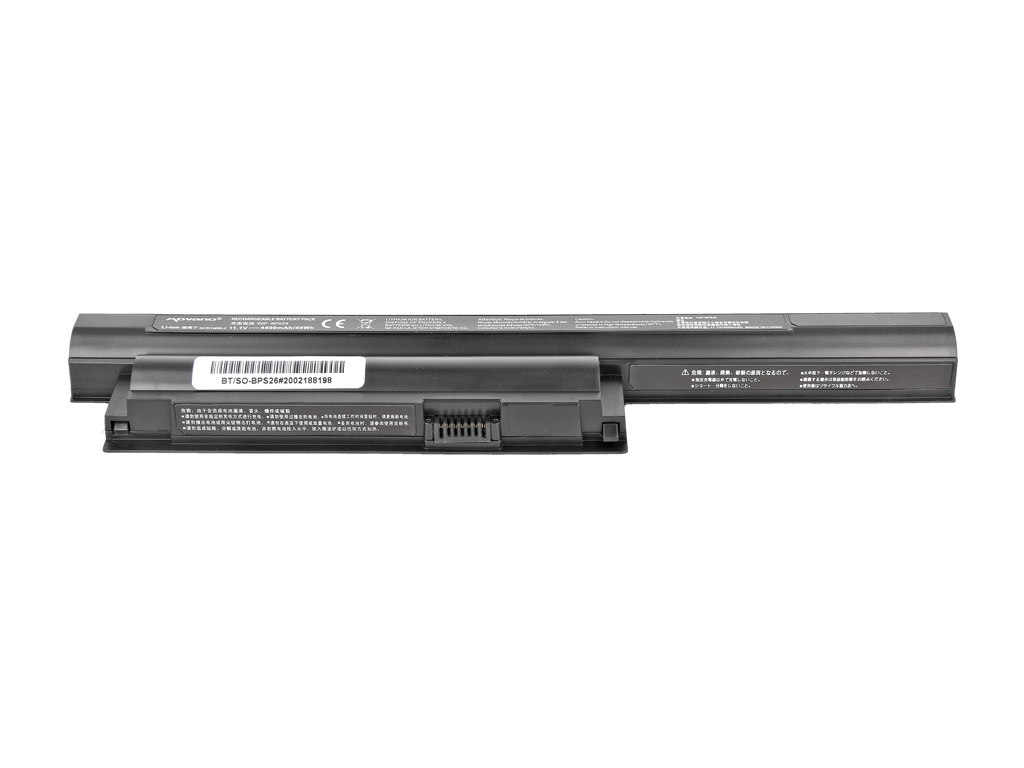 Bateria Movano de 11.1V (10.8V) 4400mAh para Portáteis Sony Vaio PCG, SVE, VPC Series - Substituição VGP-BPS26 - Image 2