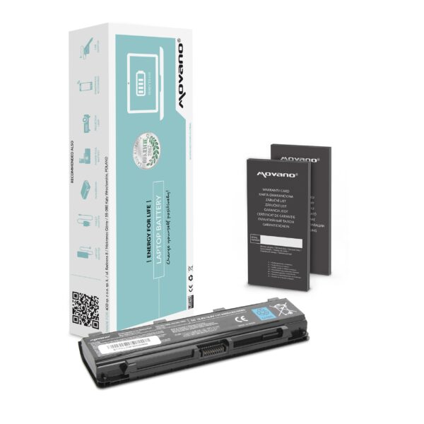 Bateria Movano 10.8V (11.1V) 4400mAh para Portátil Toshiba C50, C55, C70, L70 Series