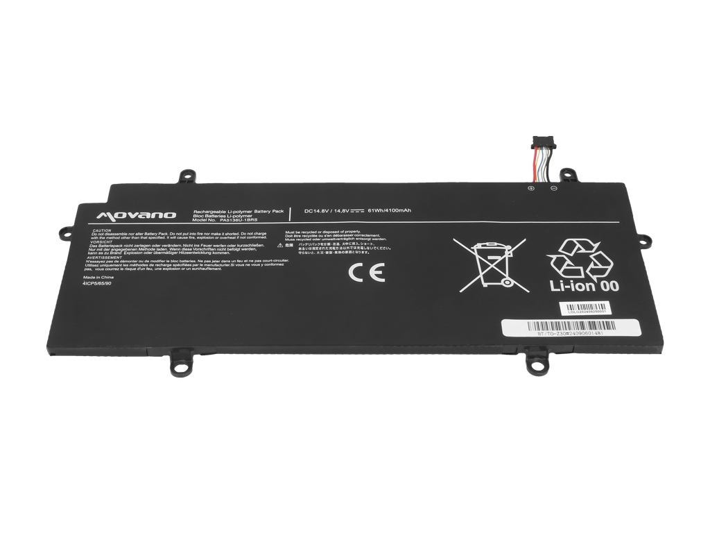 Bateria Movano para Toshiba Portege Z30, Z30-A, Z30-B (7 pinos) - Image 2
