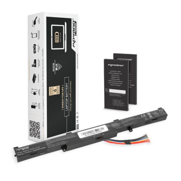 Bateria Movano Premium para Asus A550E, K550E - 2600 mAh