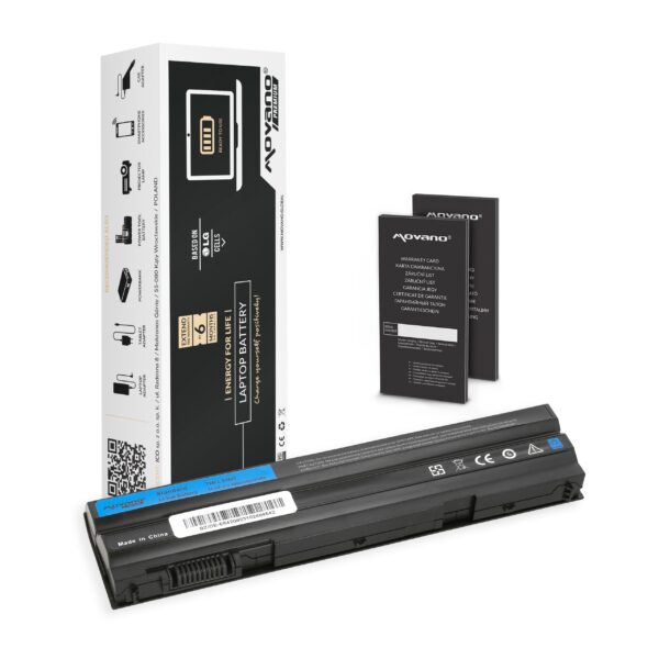 Bateria Movano Premium para Dell Latitude 4520, 5420, 5520, 6420, 7420 - 6400 mAh