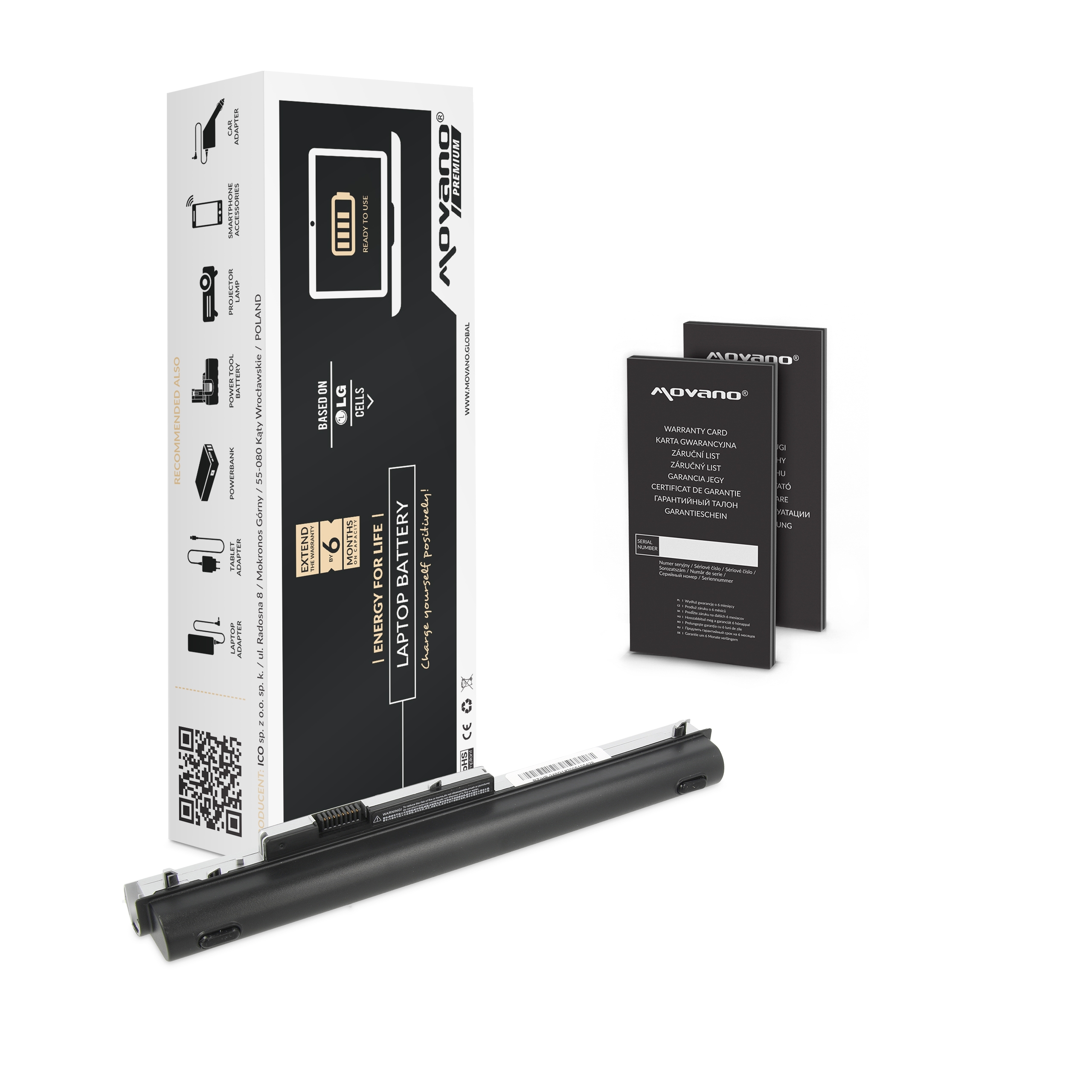 Bateria Movano Premium para HP 248 G1, 340 G1, 350 G1,