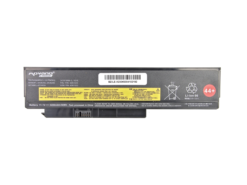 Bateria Movano Premium 6400mAh para Portátil Lenovo ThinkPad X230 X230i - Alta Capacidade - Image 4
