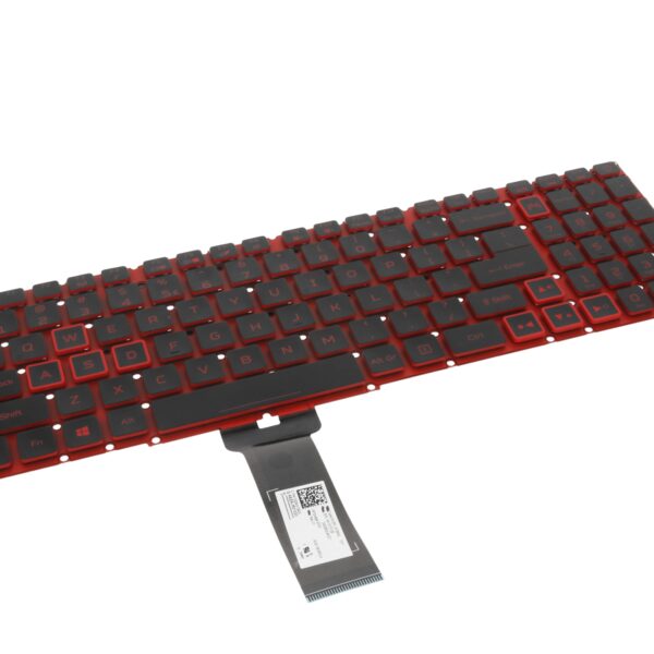 Teclado Retroiluminado Numérico QWERTY US para Portátil Acer Nitro 5 AN515-54, AN517-51, Predator Helios 300 PH315-52, Nitro 7 AN715-51 Series