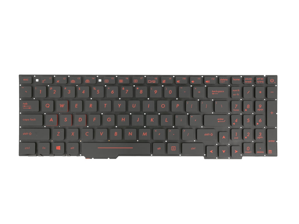 Teclado retro iluminado para Asus ROG GL553, GL553V, GL553VD - QWERTY US - Image 3