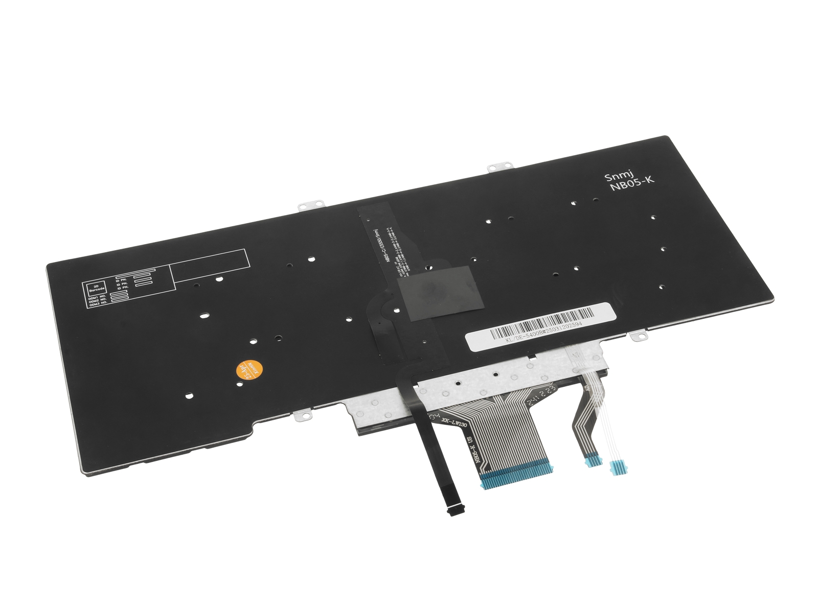 Teclado para Portátil Dell Latitude 5400, 5401, 5410, 5411, 7400, 7410 com Retroiluminação e Trackpoint - QWERTY US - Image 2