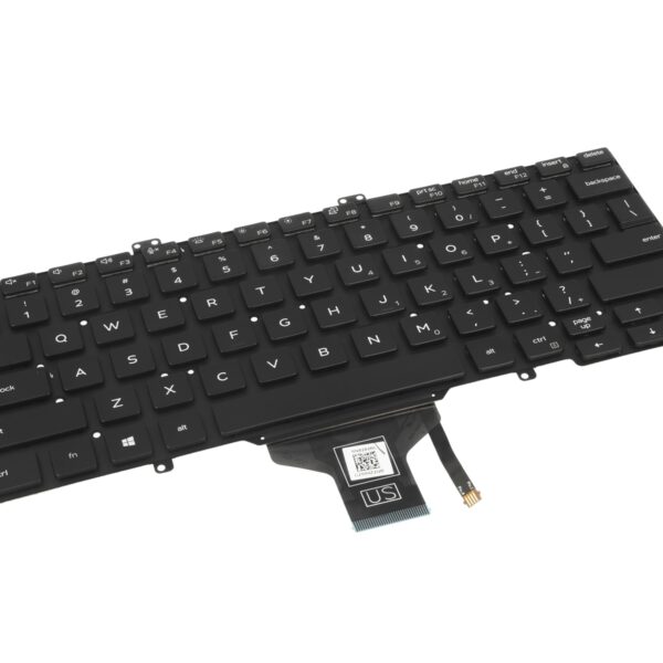 Teclado Retroiluminado para Portátil Dell Latitude 5410, 7400, 7410 - Layout US QWERTY