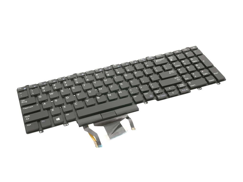 Teclado retro iluminado para Dell Latitude E5550, E5570, E5580 - QWERTY US
