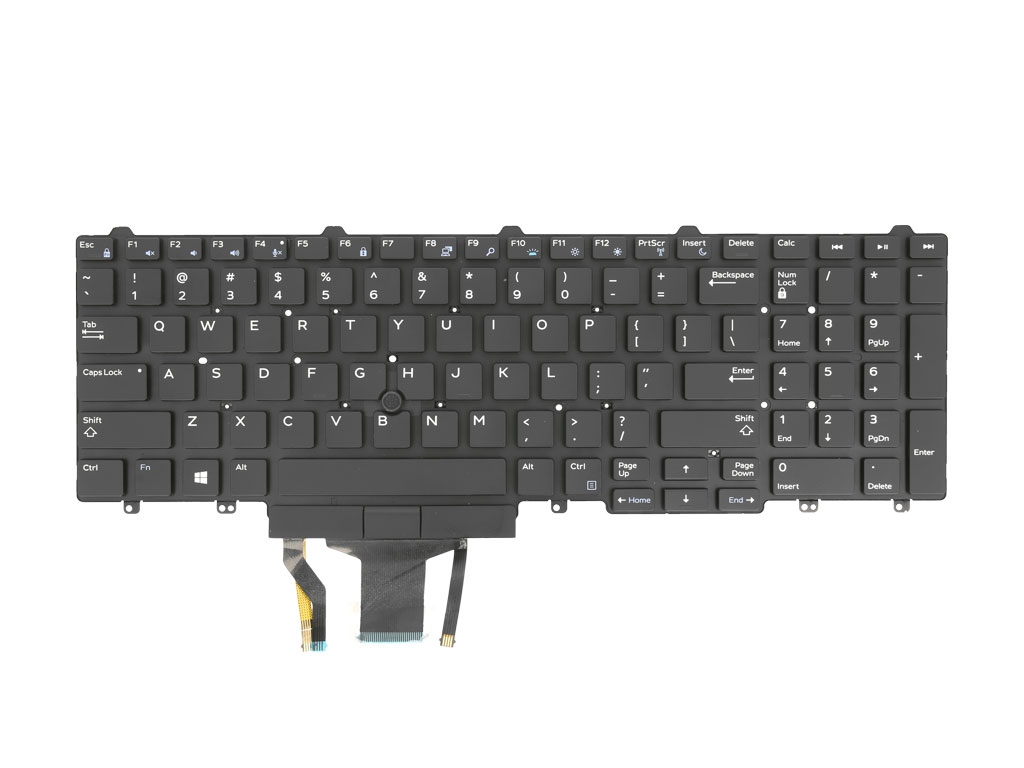 Teclado retro iluminado para Dell Latitude E5550, E5570, E5580 - QWERTY US - Image 3