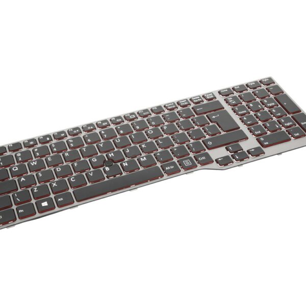 Teclado QWERTY US para Portátil Fujitsu Lifebook E753 E754 E756 - Sem Retroiluminação