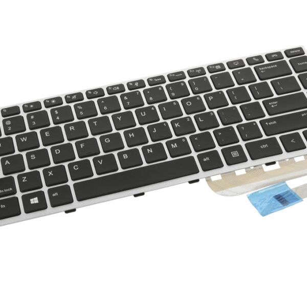 Teclado Retroiluminado QWERTY US para Portáteis HP EliteBook 745 G5/G6, 840 G5/G6, 846 G5/G6 e ZBook 14u G5/G6