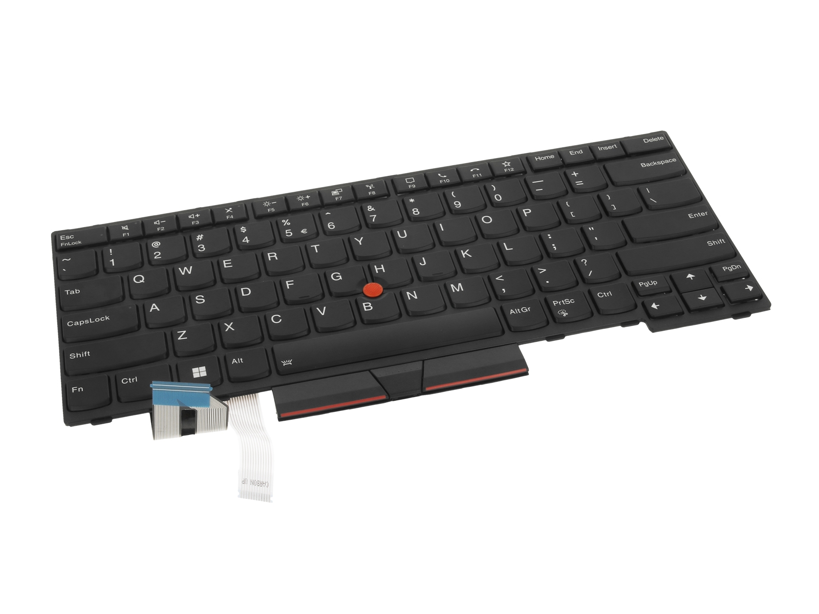 Teclado Retroiluminado com TrackPoint para Portátil Lenovo ThinkPad P14s Gen 1/Gen 2 e T14 Gen 1/Gen 2 - Layout US QWERTY
