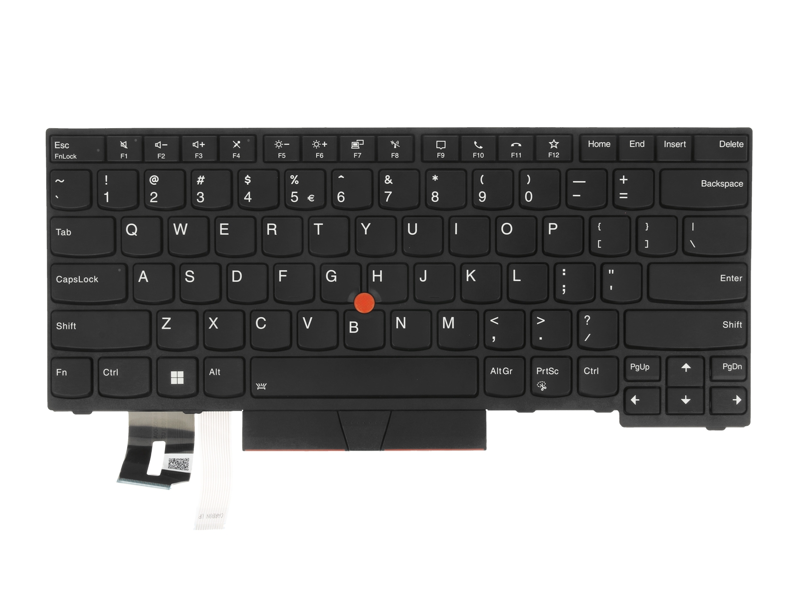 Teclado Retroiluminado com TrackPoint para Portátil Lenovo ThinkPad P14s Gen 1/Gen 2 e T14 Gen 1/Gen 2 - Layout US QWERTY - Image 3