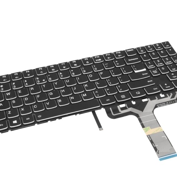 Teclado para Portátil Lenovo Legion Y520-15IKBN - Branco (Retroiluminado) QWERTY US